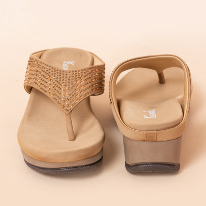 Party WEDGES SILLPERS ANTIQUE