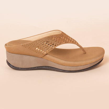 Party WEDGES SILLPERS ANTIQUE