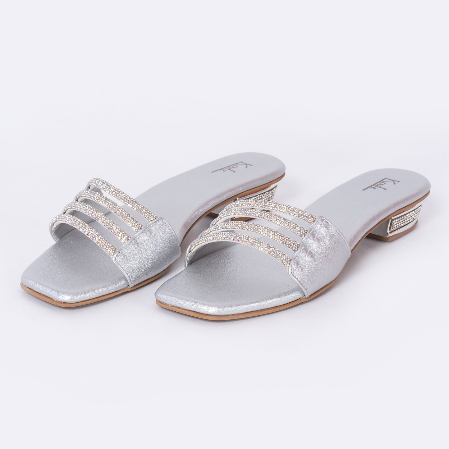 Party Flats Silver
