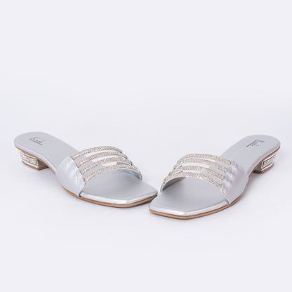 Party Flats Silver