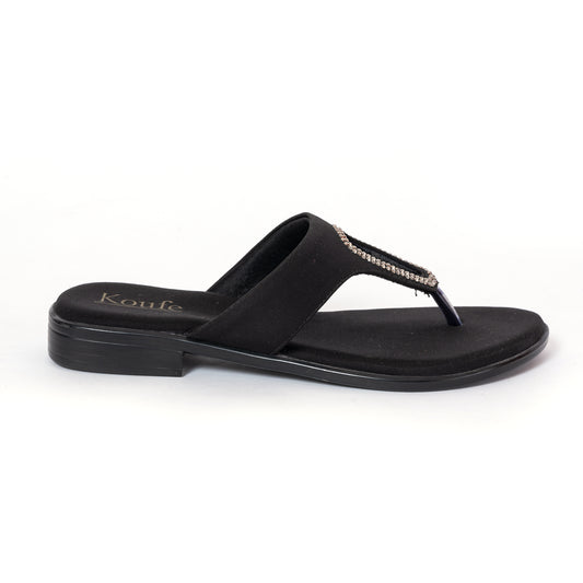 Casual Slippers BLACK