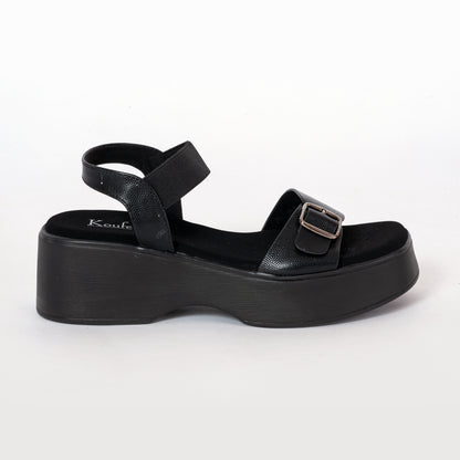 Party WEDGES SANDAL BLACK