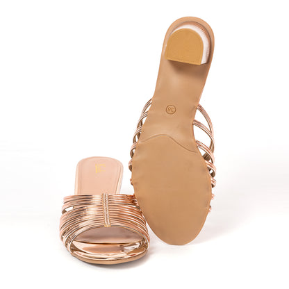 Party Slip Ons ROSEGOLD