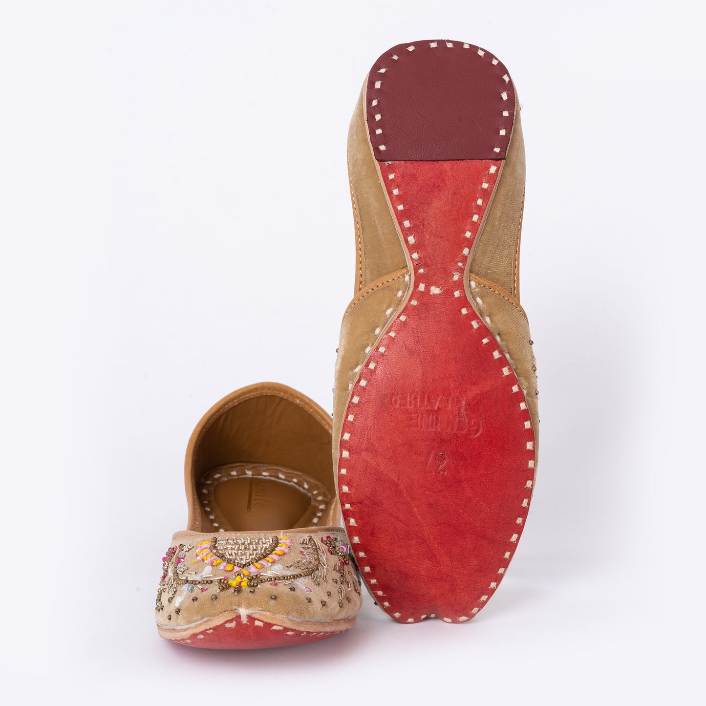 Ethnic Mojaris Beige