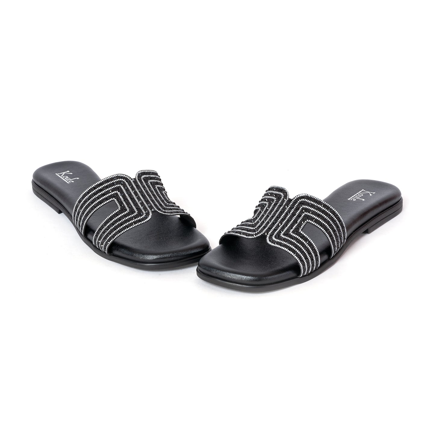 Party SLIP ONS BLACK
