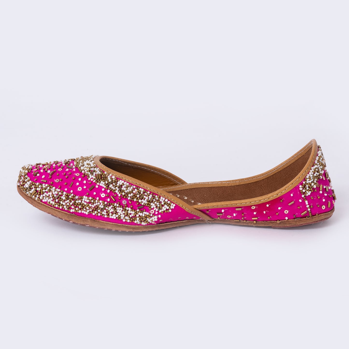 Ethnic Mojaris Pink