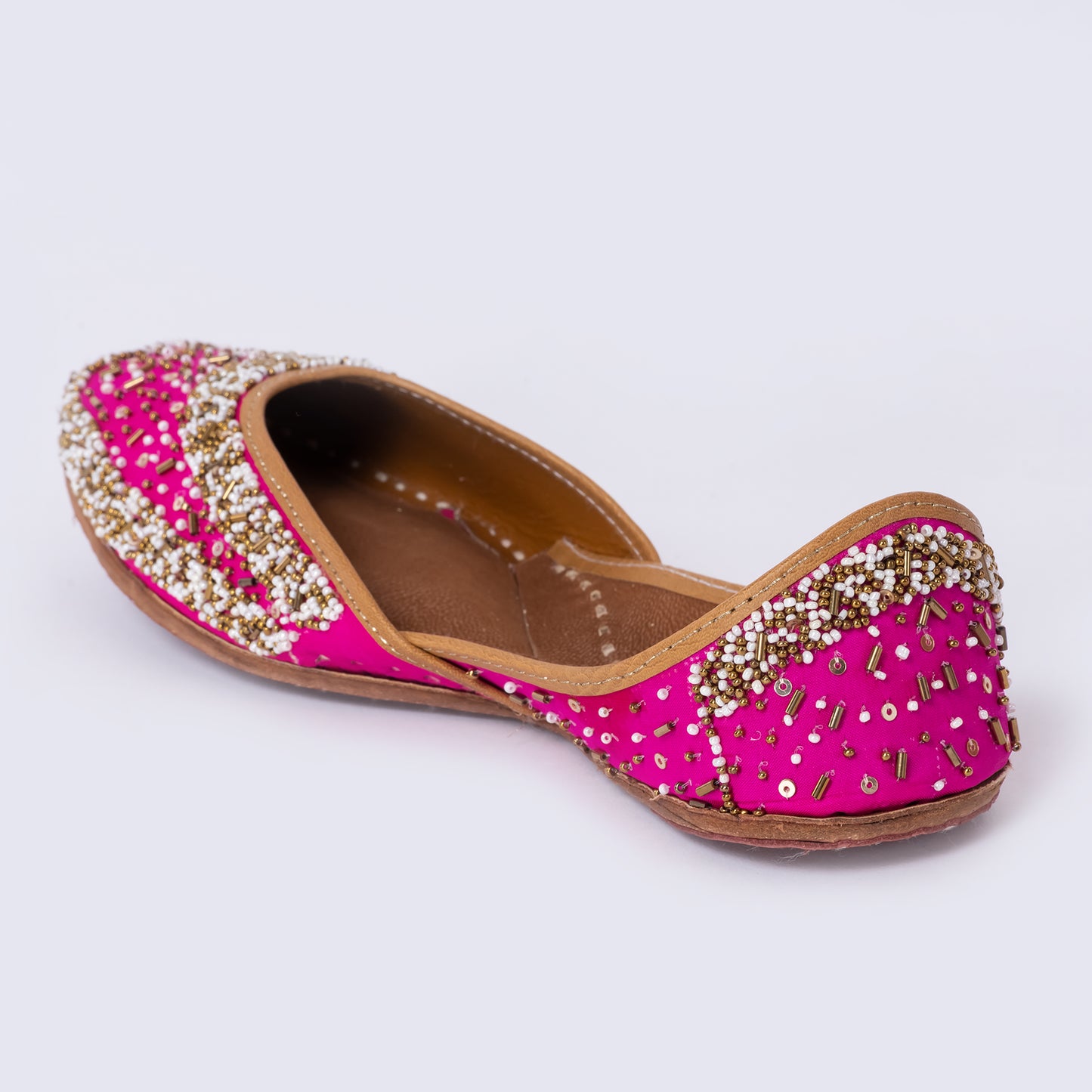 Ethnic Mojaris Pink
