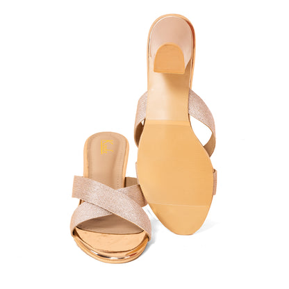 Party Slip Ons ROSEGOLD