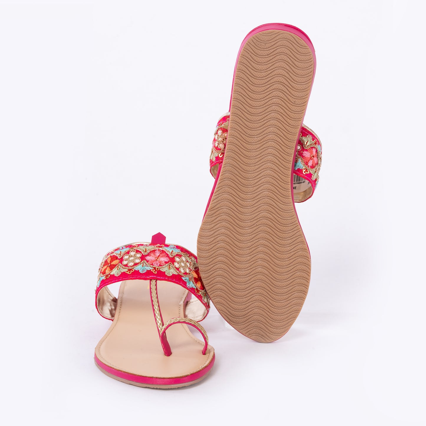 Ethnic Kolhapuris Pink