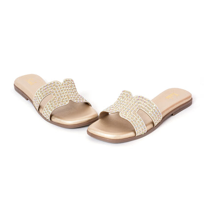 Party SLIP ONS GOLD