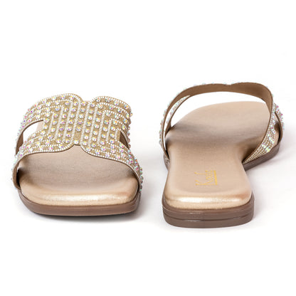 Party SLIP ONS GOLD