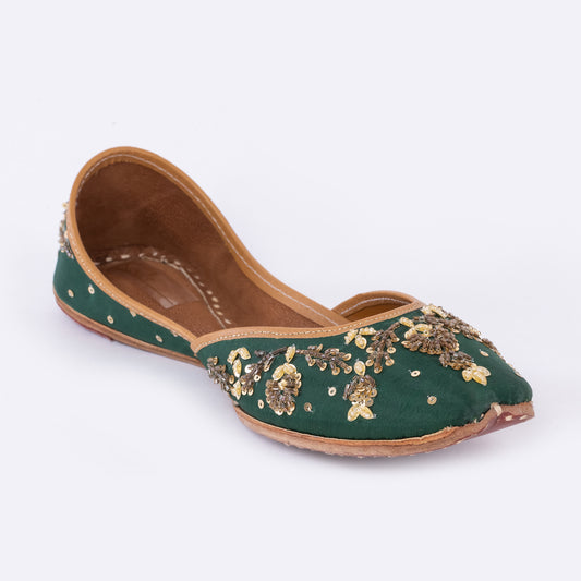 Ethnic Mojaris Green