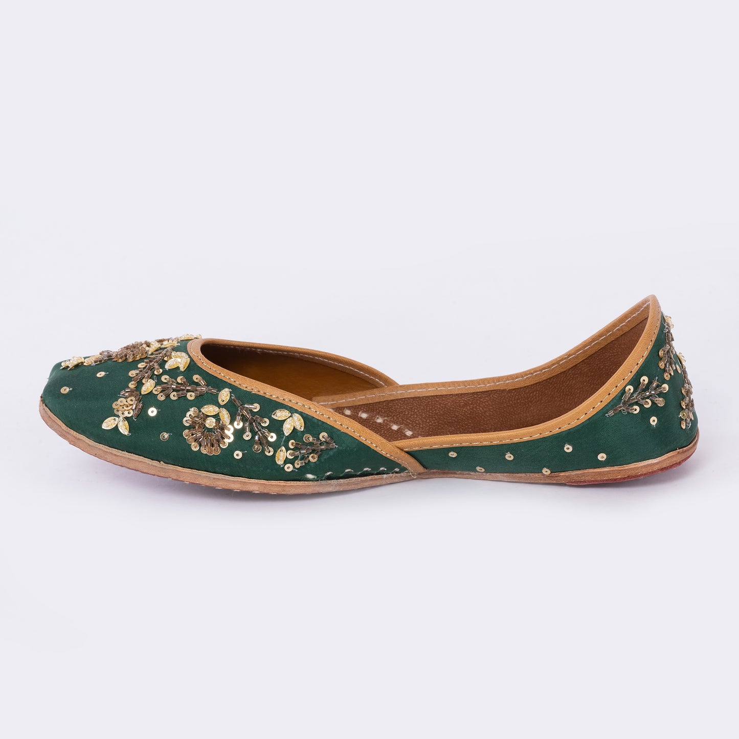 Ethnic Mojaris Green