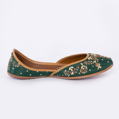 Ethnic Mojaris Green