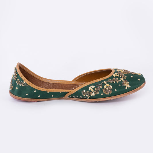 Ethnic Mojaris Green