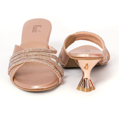 Party Slip Ons ROSEGOLD