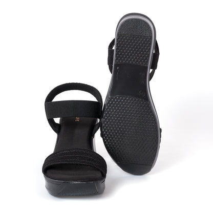 Party WEDGES SANDAL BLACK