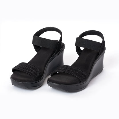 Party WEDGES SANDAL BLACK