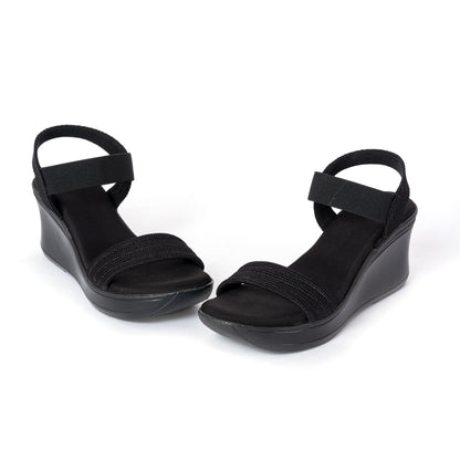 Party WEDGES SANDAL BLACK