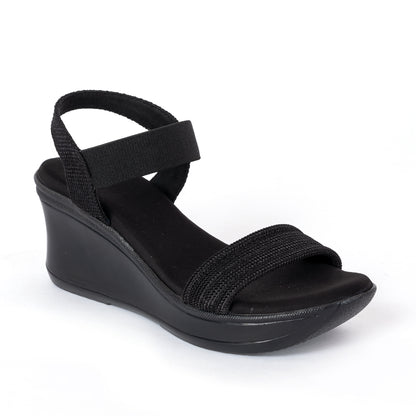 Party WEDGES SANDAL BLACK