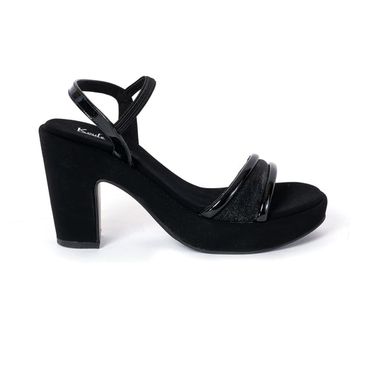 Party  BLOCK Sandals BLACK
