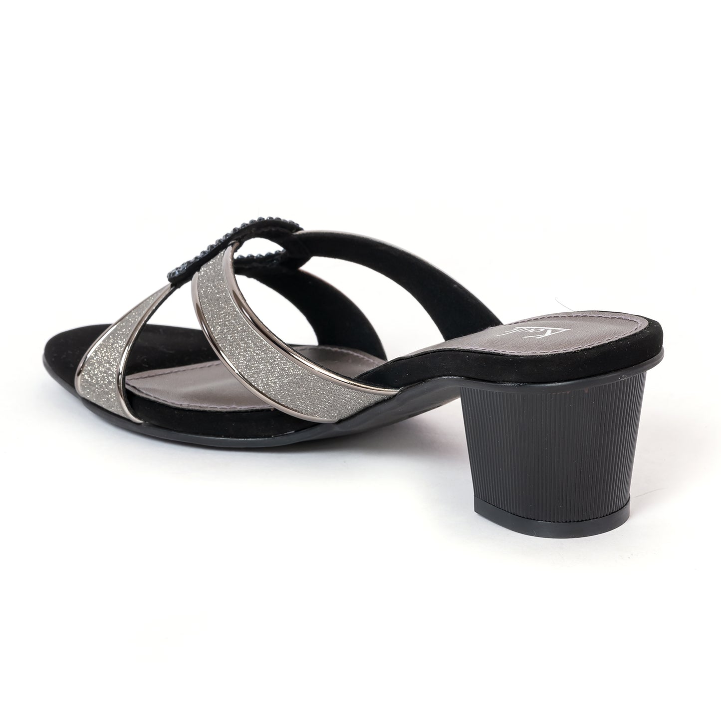 HEEL SLIPONS - BLACK (NEW)