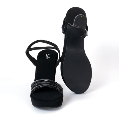 Party  BLOCK Sandals BLACK