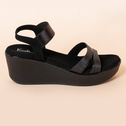 Party WEDGES SANDAL BLACK