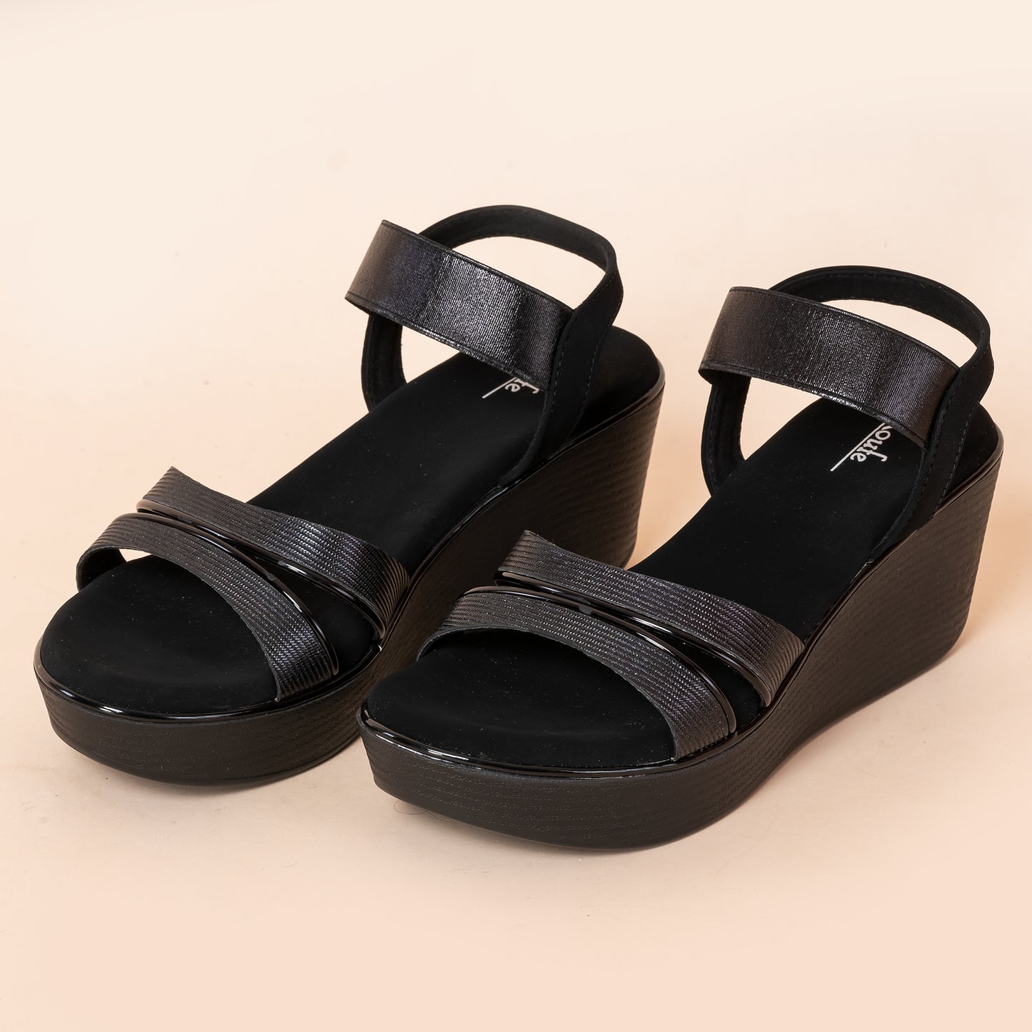 Party WEDGES SANDAL BLACK