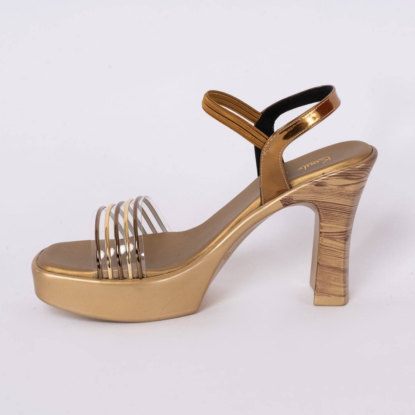 Party Block Heel Sandals Antique