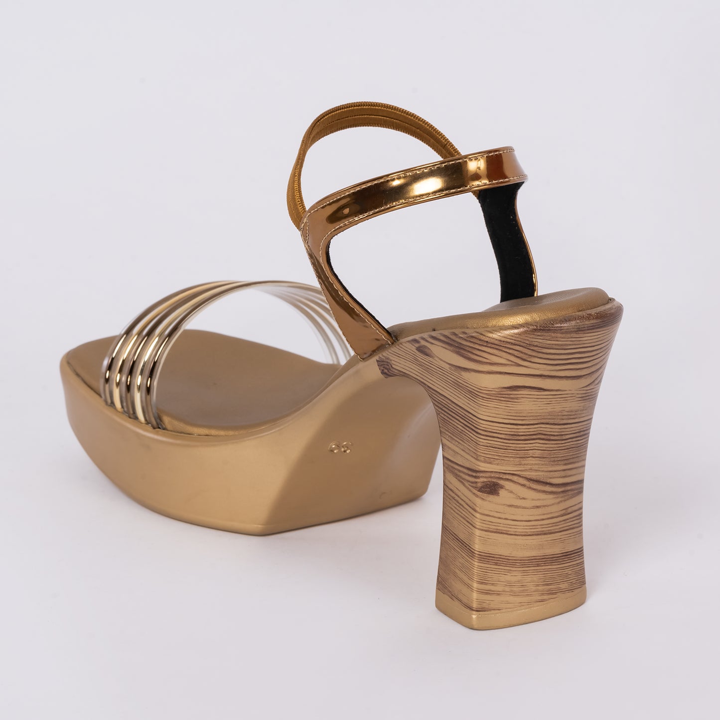 Party Block Heel Sandals Antique