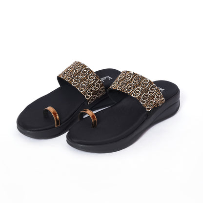 Round Toe Platforms- Black