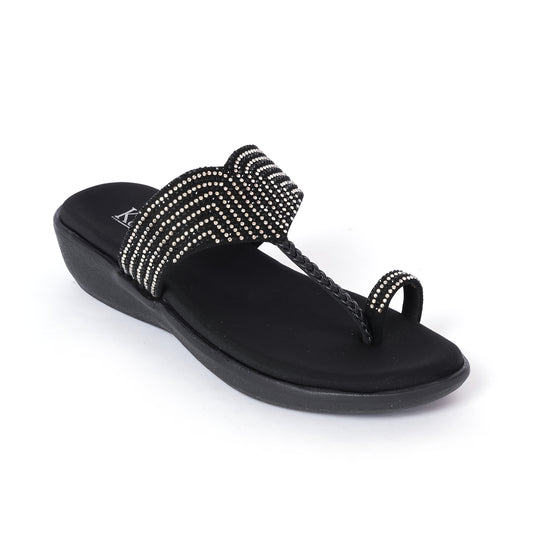 Casual Slippers BLACK