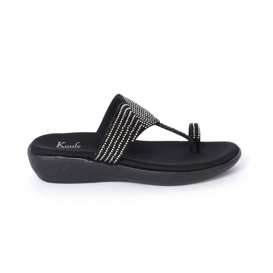 Casual Slippers BLACK