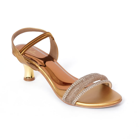 Fashion Heel / Embellished-Antique new