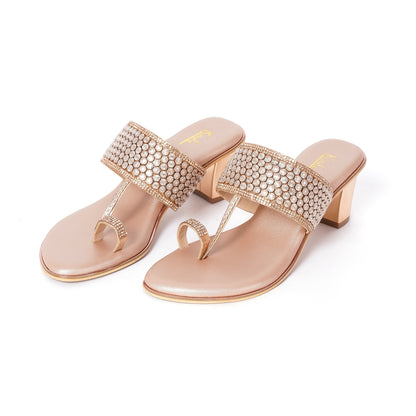 Wedding Sandals Rosegold